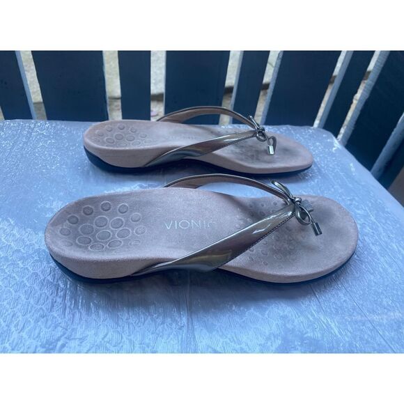 Vionic Women’s Bella Toe Post Sandal Sz 10 - Picture 6 of 8